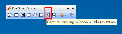 在电脑上怎么实现长截屏 faststone capture怎么截图