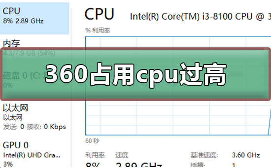 360浏览器cpu占用过高怎么办_360浏览器cpu占用过高解决方法