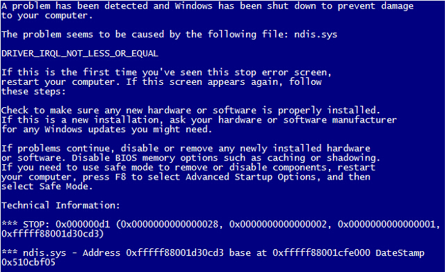 Win7玩游戏出现蓝屏提示FC和OA代码的解决方法