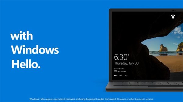 Win10功能之Windows Hello：构筑设备安全新标杆