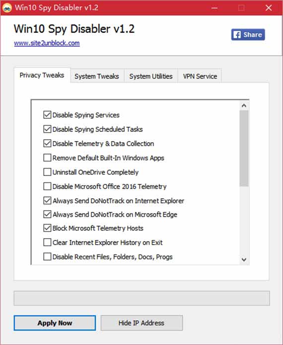 Win10系统Spy Disabler如何使用