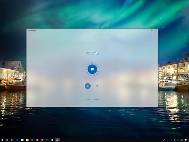 使用Win10上的Voice Recorder应用程序录制声音的方法