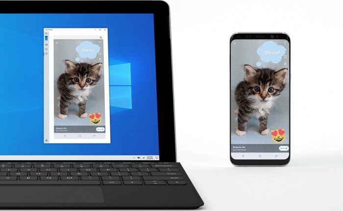 Win10屏幕镜像功能：可在PC端控制Android手机