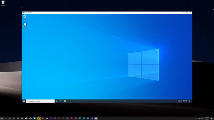 Win10 1903（五月更新）Windows Sandbox沙箱功能