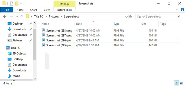 Win10 1903重置屏幕截图计数器的方法教程