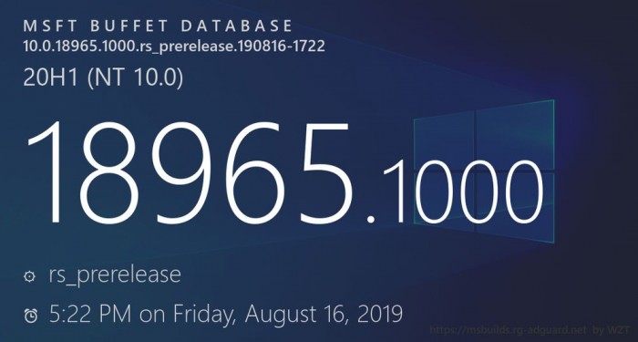 Win10 20H1分支 18965预览版 优化Feedback Hub