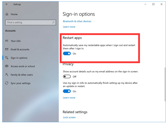 Win10 20H1最新Build 18965版本 管控重启功能
