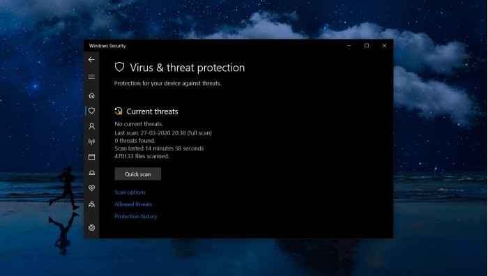 微软在Win10上为Windows Defender重新命名