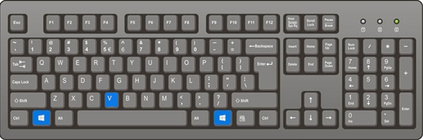 Win10快捷健Win+V有什么用?帮你调出剪贴板历史记录