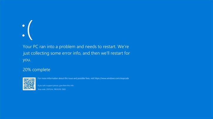 win10系统电脑突然蓝屏图文教程
