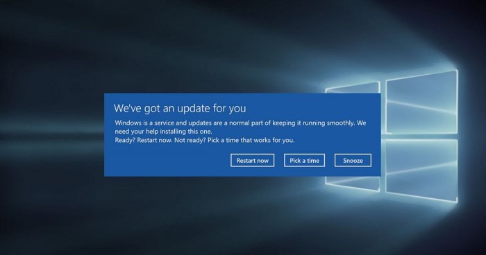 微软终于修复Win10随机重启问题