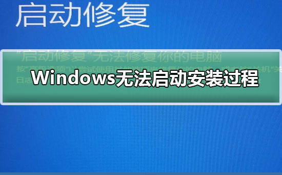 Windows无法启动安装过程_Windows无法启动安装的解决方法