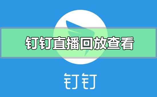钉钉直播回放在哪里怎么看-钉钉手机直播回放查看方法
