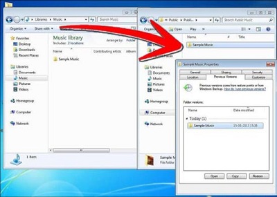 Win7系统当中被覆盖文件恢复的操作方法是什么?
