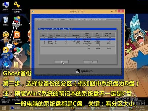 最好记的Ghost操作步骤:122备份123还原!