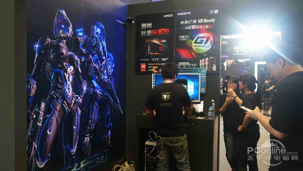 带你去2016 ChinaJoy技嘉展位装逼!好喜欢那块主板