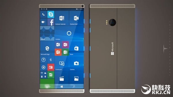 微软Surface手机概念渲染：实在酷炫！