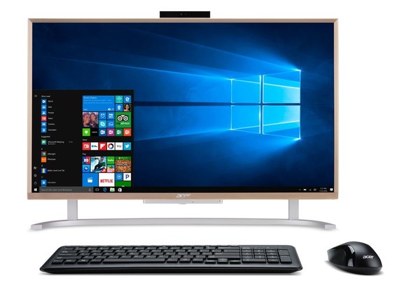 Acer推全新Aspire C系列:一体机也玩超窄边框