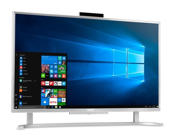 Acer推全新Aspire C系列:一体机也玩超窄边框