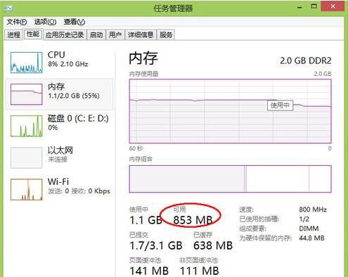 win8系统电脑内存不足怎么办?