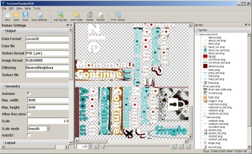 TexturePacker怎么使用?