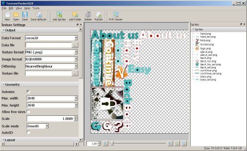 TexturePacker怎么使用?