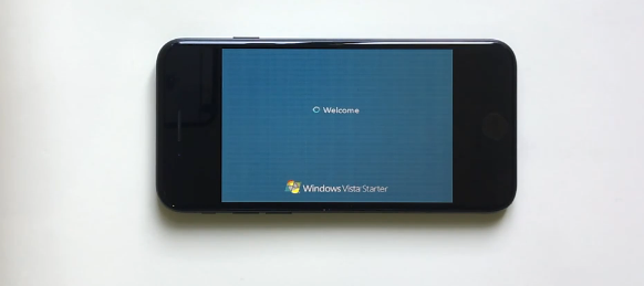苹果iPhone 7运行Vista：VGA显示模式画面感人