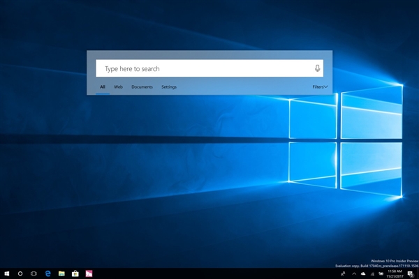 Windows 10 RS4新版界面现身:全局搜索大变样