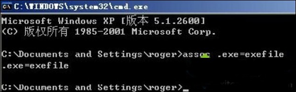 XP系统EXE文件关联出错怎么解决？