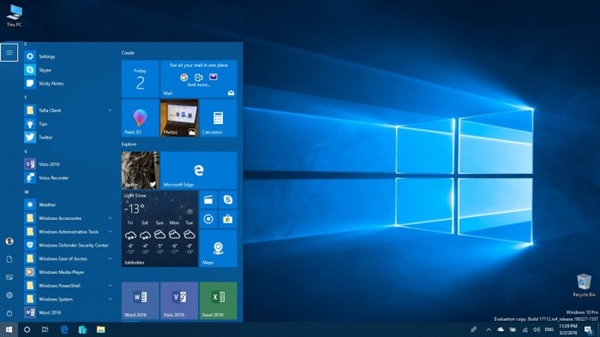 Windows 10 RS4新版17112发布
