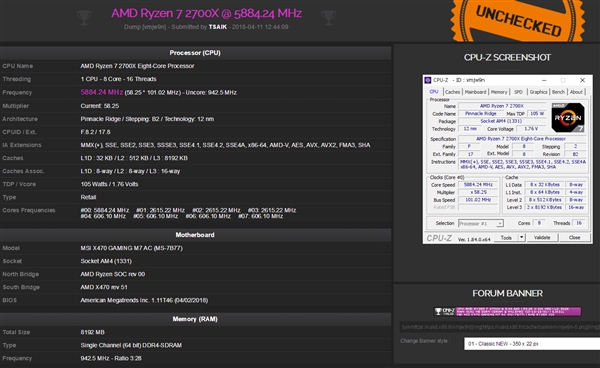 5.88GHz!AMD Ryzen二代真能超:差一点破纪录