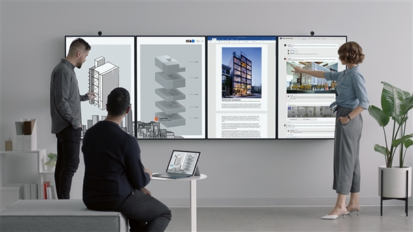 2019年上市 微软Surface Hub 2发布：50.5英寸4K屏加持