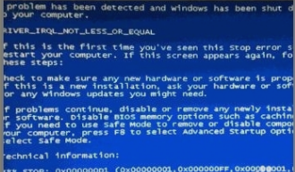 XP系统蓝屏故障0x0000001怎么解决?