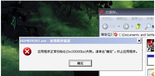 应用程序初始化失败怎么办?
