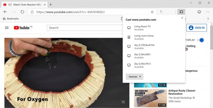 新版Win10 Edge如何原生启用Chromecast支持