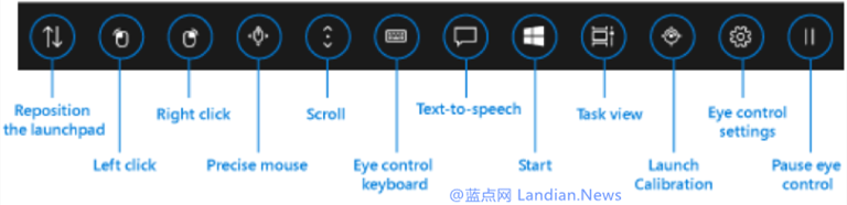 Win10 20H1 Build 18932版 重点改进眼球控制功能