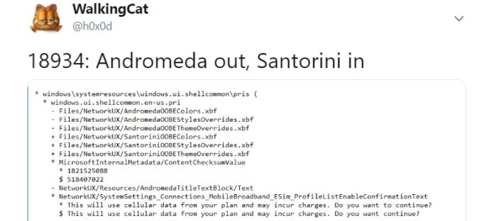 Windows Lite Santorini现身,Andromeda设备淡出