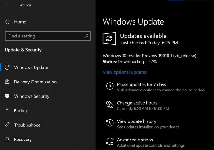 Win10 Build 19018发布:新增四项快速搜索功能