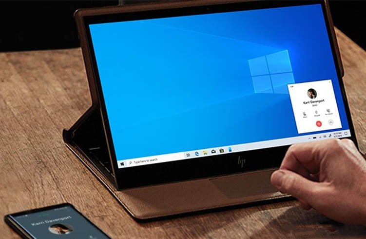 Win10 Your Phone支持手机当画板同步内容