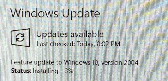 微软推Windows10 May 2020部署部分用户可手动更新