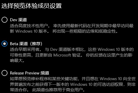 Win11预览体验计划通道选哪个好？