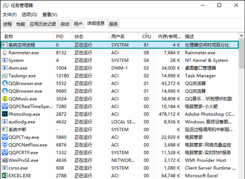 Win10中系统空闲进程占用CPU过高怎么办？