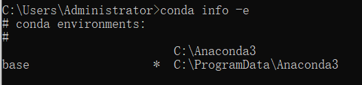 CMD使用conda info-e命令发现环境未命名激活不了怎么解决？