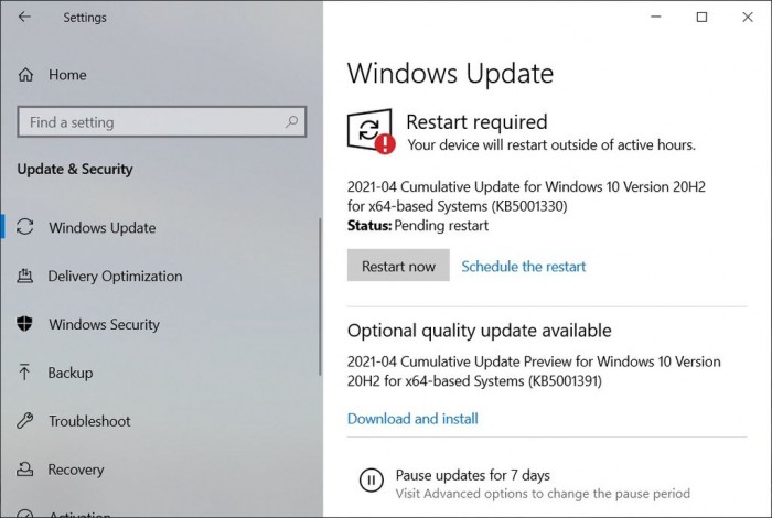 Win10 KB5001391安装后旧的edge不见新的也没有自动安装怎么办?