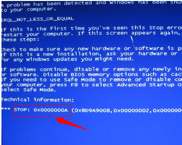 如何解决Win10系统电脑蓝屏代码0x0000000A？