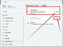 Win11怎么开启任务访问权限？