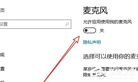 Win10专业版麦克风权限在哪里开启(图4)