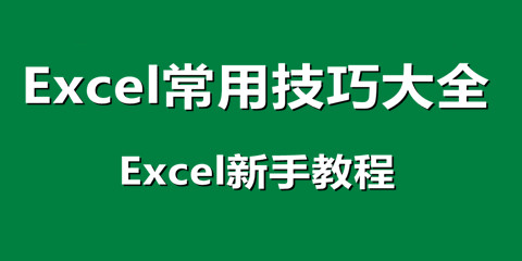 Excel常用技巧大全