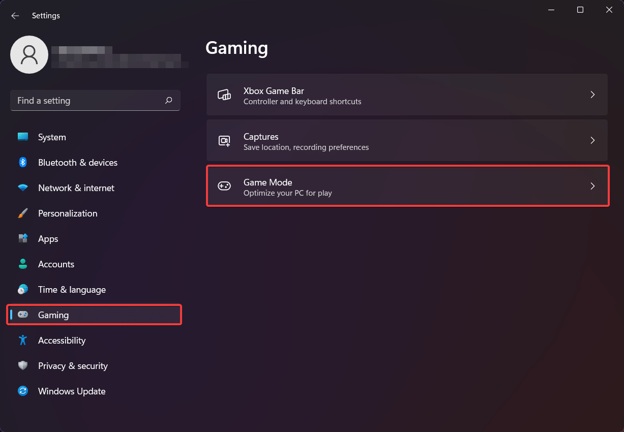 Win11系统怎么禁用游戏模式？Win11禁用游戏模式教程