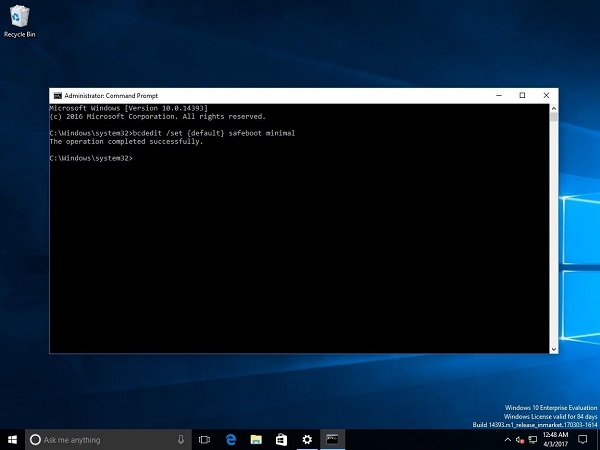 Win10按哪个键进入安全模式